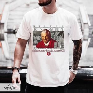 Indiana Hoosiers Bobby Knight Tee, Iu 25 Years Coach 1999 Shirt